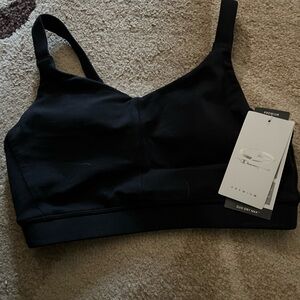 Champion Black Duo Dry Max Sports Bra Size M NWT